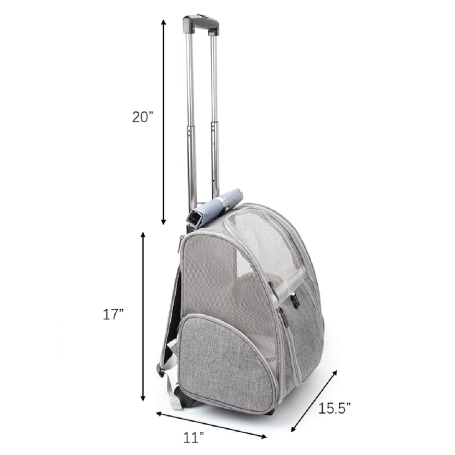 Ventilated Pet Carrier Backpack for Cats and Small Dogs