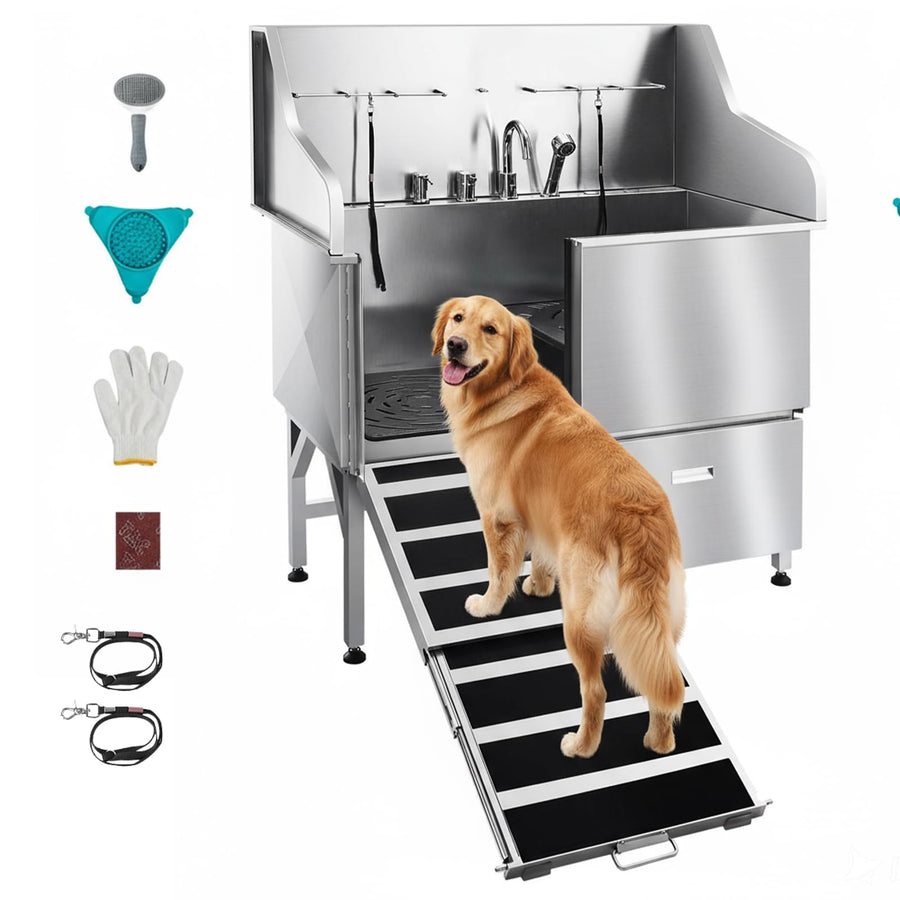 VEVOR Stainless Steel Dog Washing Station