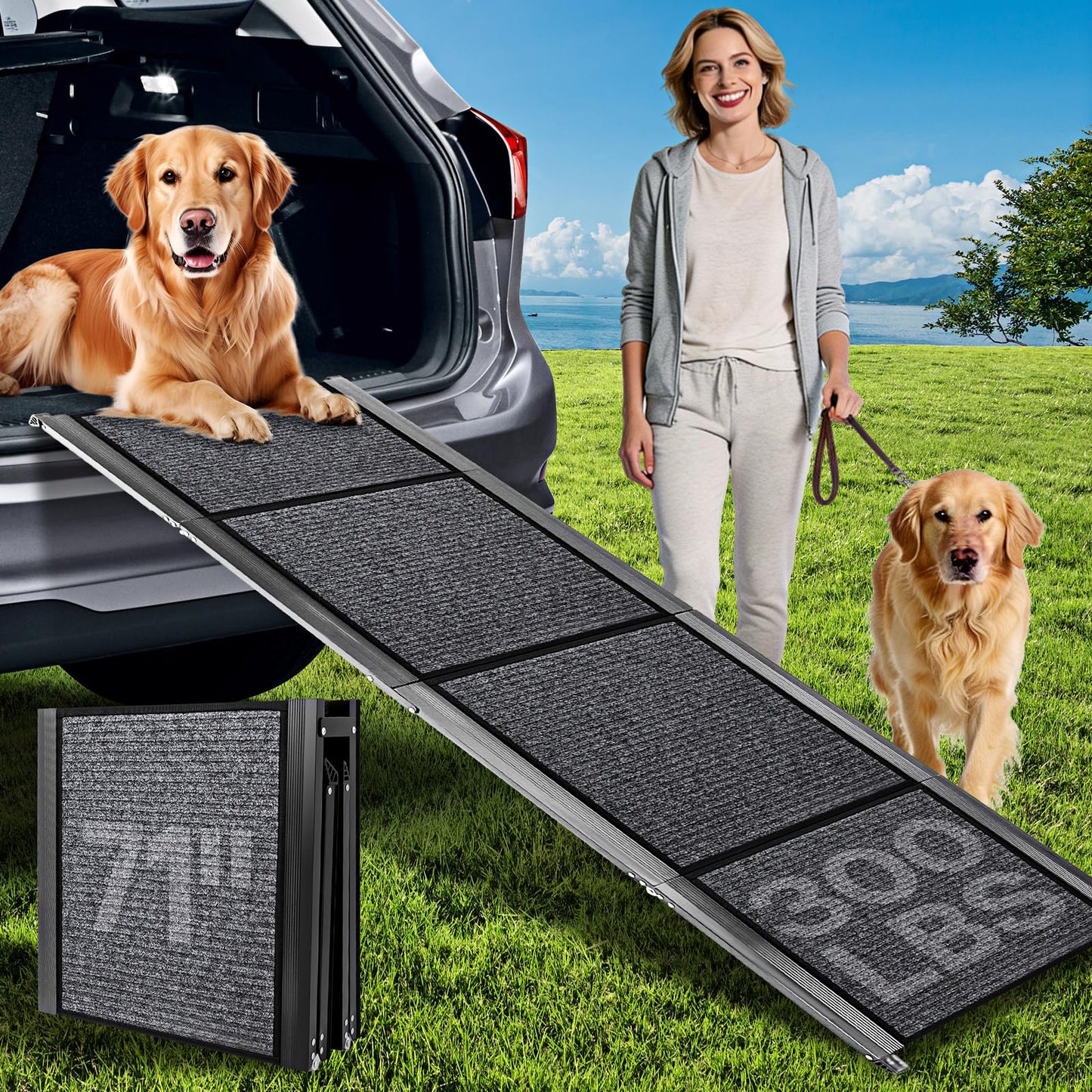 Parent Dog Ramps for Large Pets, Car