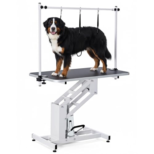 43.3-Inch Professional Hydraulic Pet Grooming Table