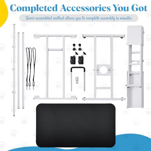43.3-Inch Professional Hydraulic Pet Grooming Table