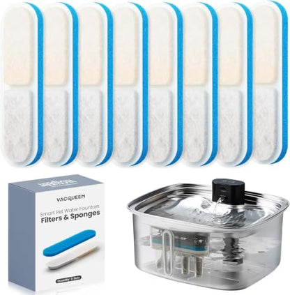 10L Cordless Smart Dog Water Fountain with App Monitoring
