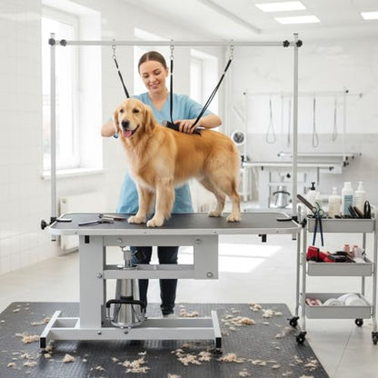 43.3-Inch Professional Hydraulic Pet Grooming Table