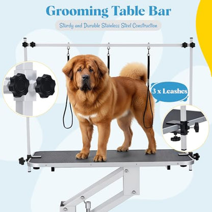 43.3-Inch Professional Hydraulic Pet Grooming Table