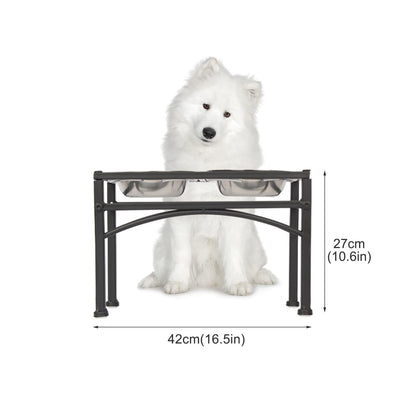 Elevated Dog Bowls with Raised Food & Water Stand