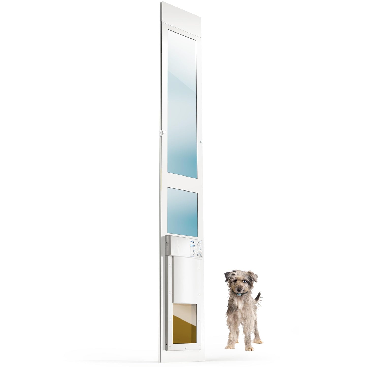 Power Pet Smart Automatic Electronic Pet Door by High Tech Pet