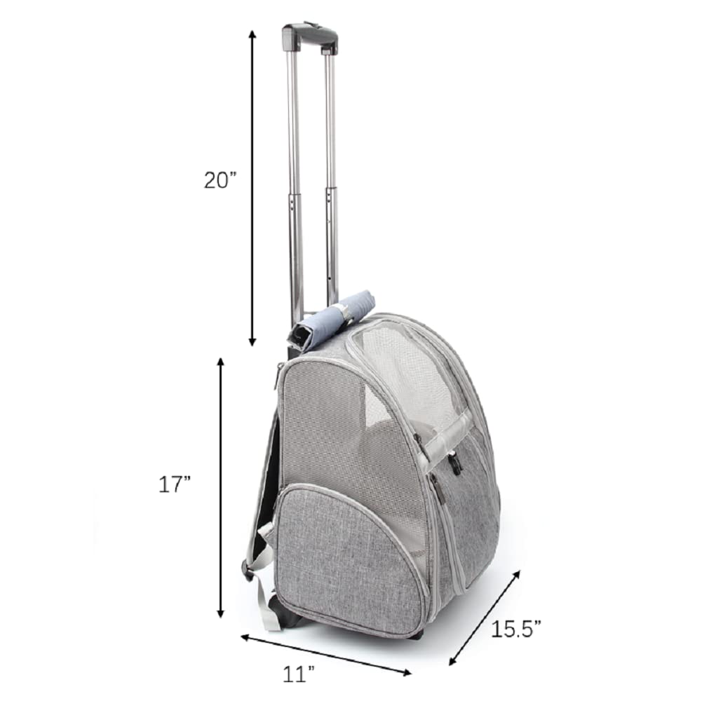 Ventilated Pet Carrier Backpack for Cats and Small Dogs