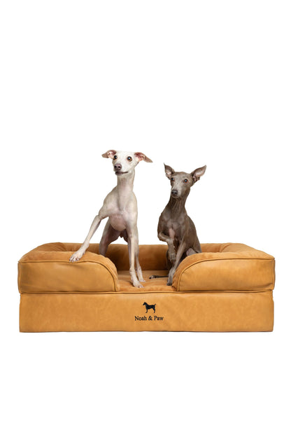 Cooling Gel Orthopedic Memory Foam Pet Bed with Washable Cover