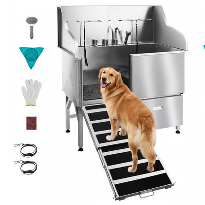 VEVOR Stainless Steel Dog Washing Station