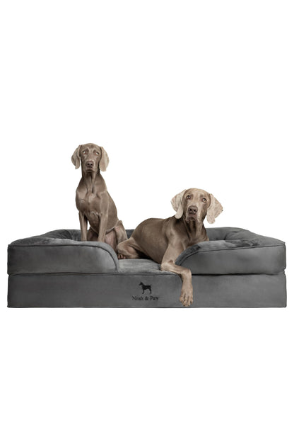 Cooling Gel Orthopedic Memory Foam Pet Bed with Washable Cover