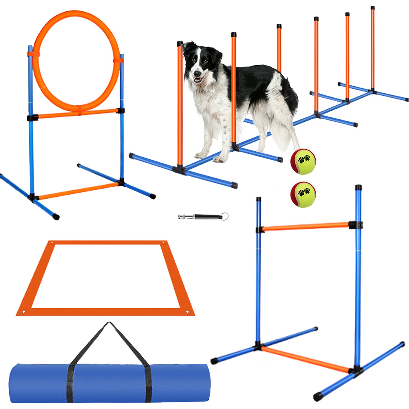 JMMPOO Dog Agility Set
