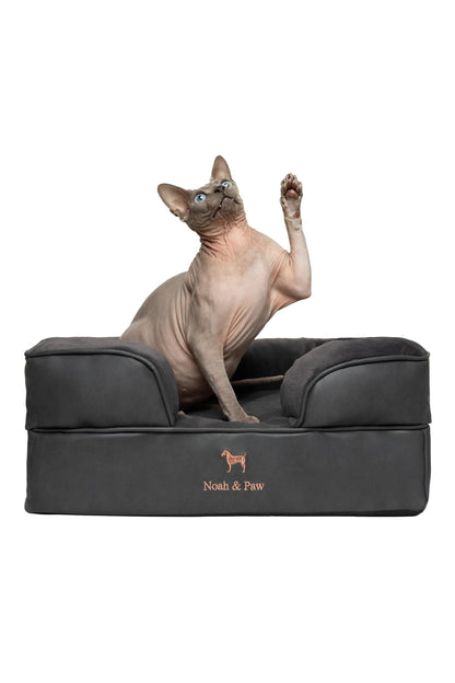 Cooling Gel Orthopedic Memory Foam Pet Bed with Washable Cover