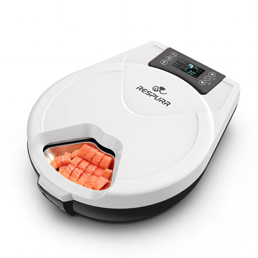 5-Meal Refrigerated Automatic Wet Food Cat Feeder