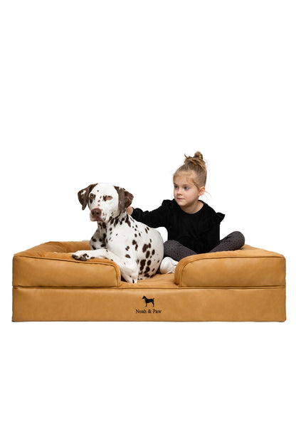 Cooling Gel Orthopedic Memory Foam Pet Bed with Washable Cover