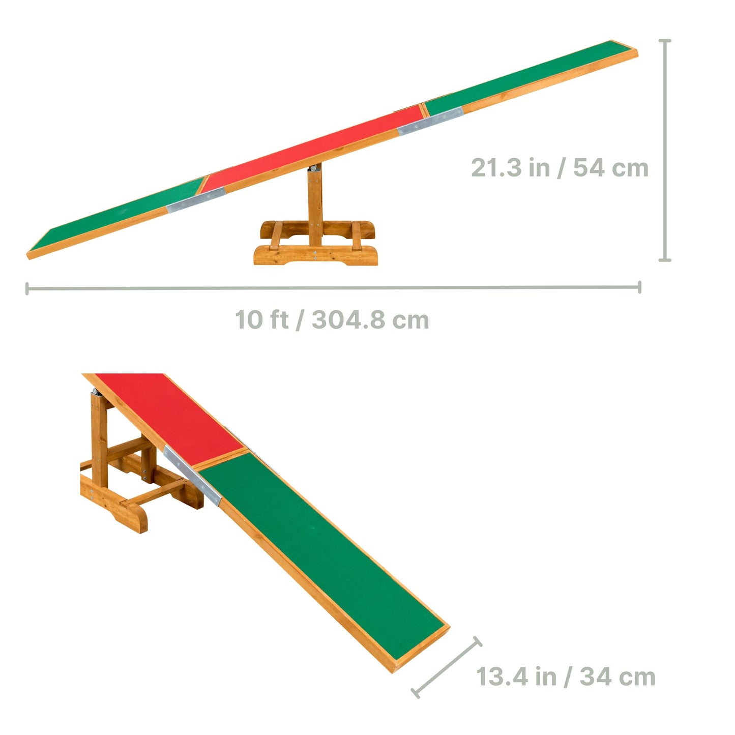 TRIXIE Agility Dog Seesaw with Contact Zones