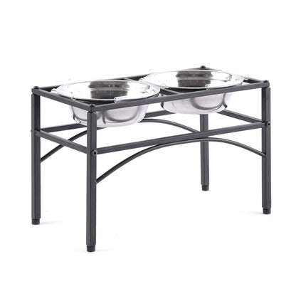 Elevated Dog Bowls with Raised Food & Water Stand