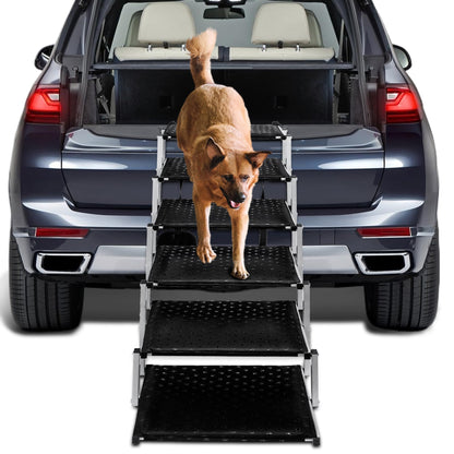 Portable Non-Slip Dog Ramp for Cars and SUVs up to 200 lbs