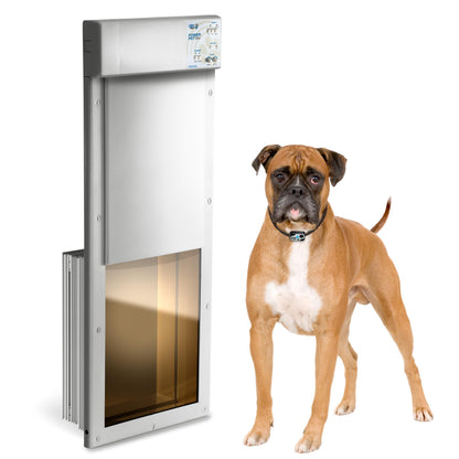 Power Pet Smart Automatic Electronic Pet Door by High Tech Pet