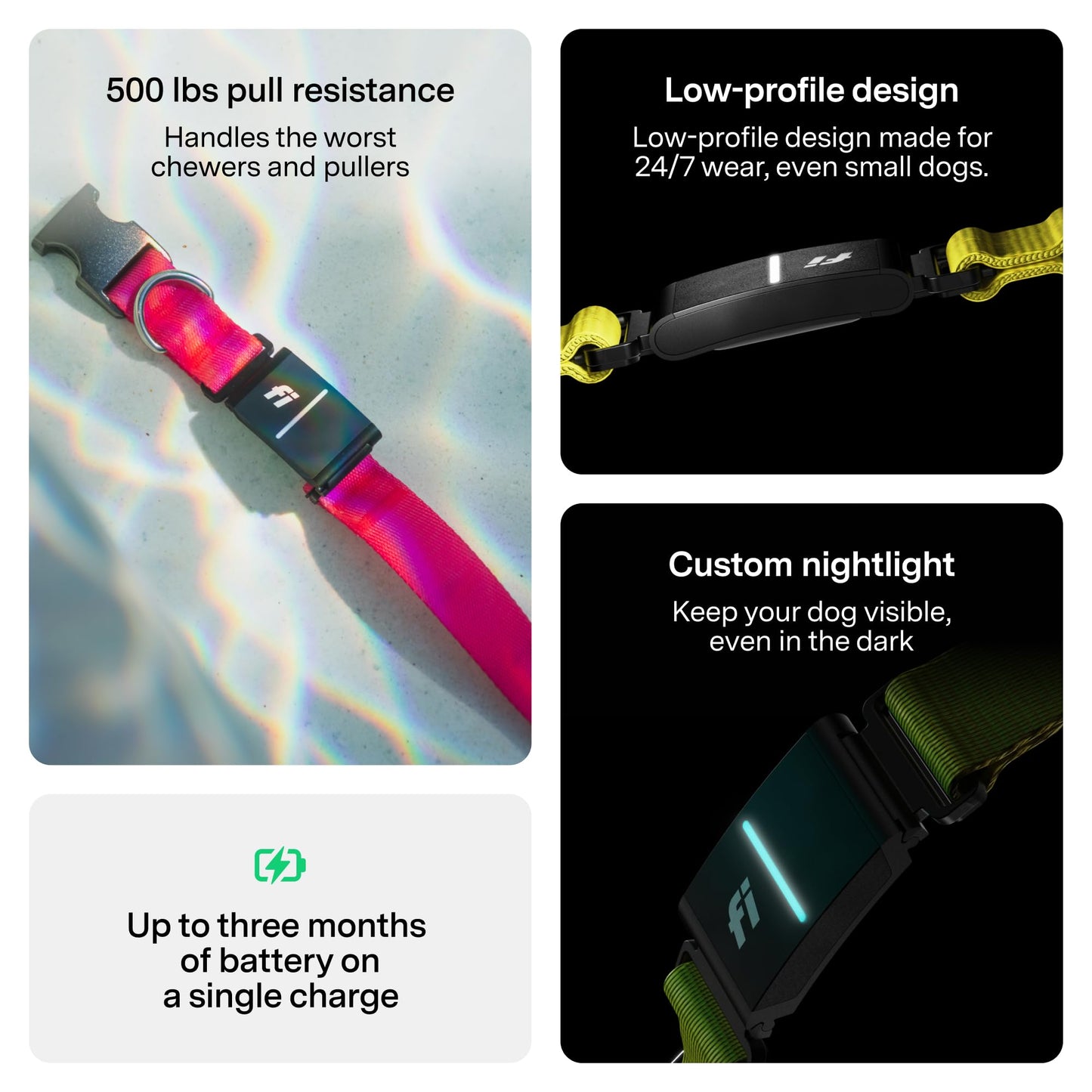 Smart GPS Dog Tracker Collar with Health & Escape Alerts
