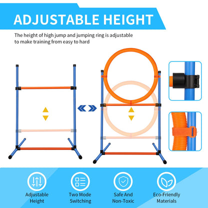 JMMPOO Dog Agility Set