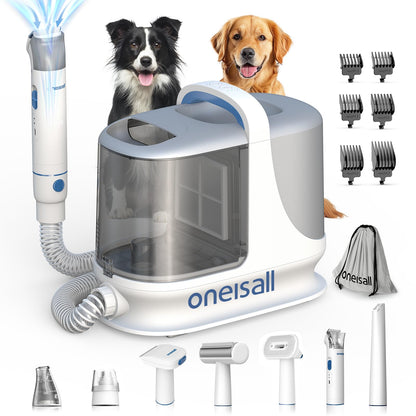 oneisall Dog Grooming Vacuum Kits with Clipper