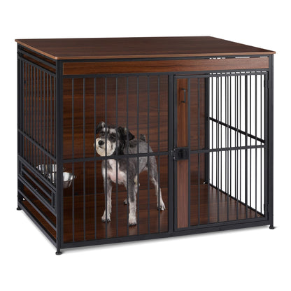 Furniture-Style Dog Crate for Indoor Living Spaces