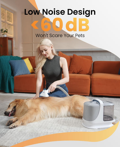 oneisall Dog Grooming Vacuum Kits with Clipper
