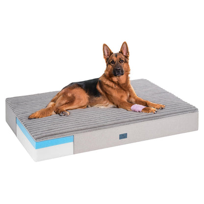Veehoo Orthopedic Memory Foam Dog Bed for Senior Dogs, 7" Thick XL Dog Bed
