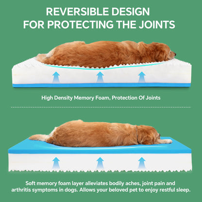 HOMBYS Orthopedic Memory Foam Dog Bed