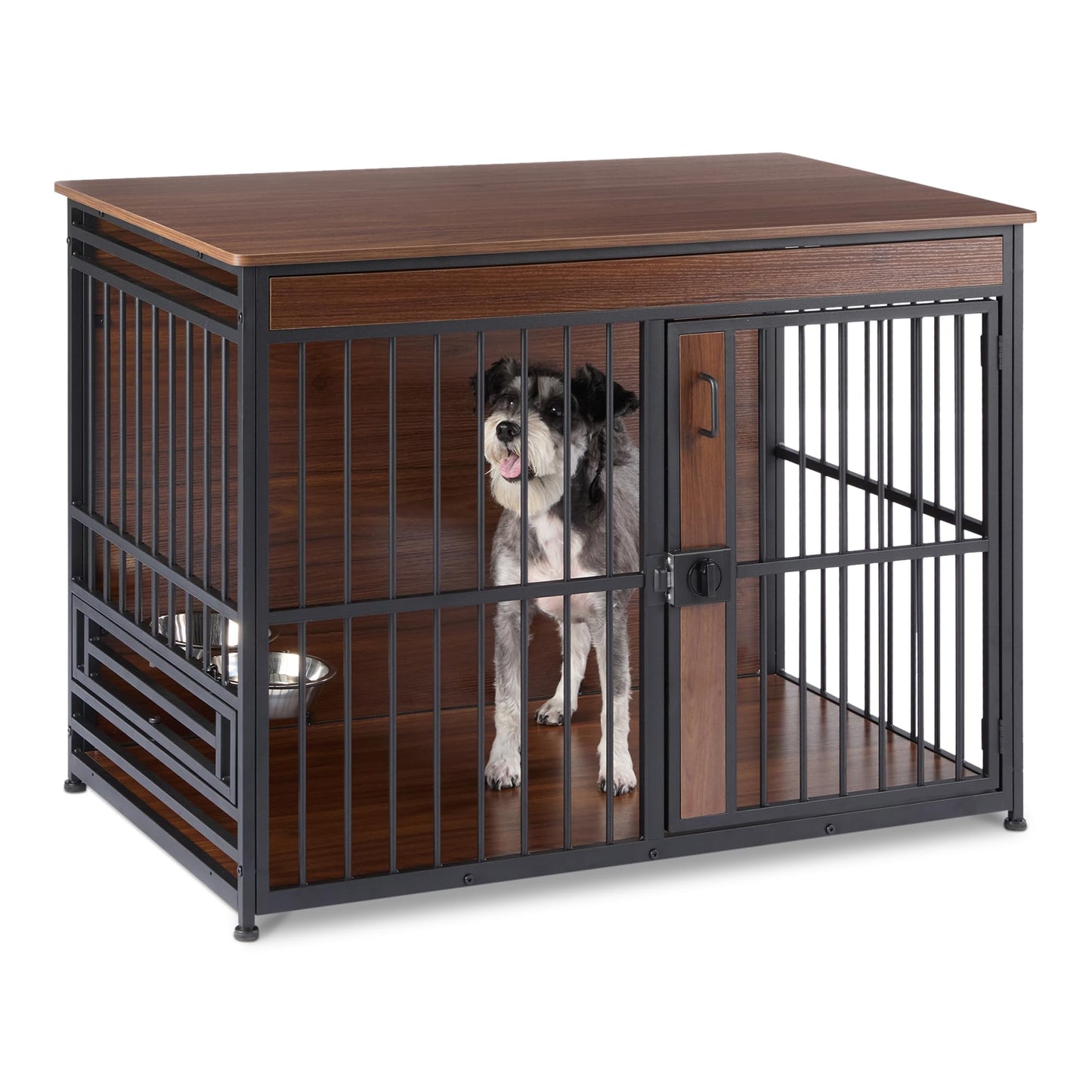 Furniture-Style Dog Crate for Indoor Living Spaces