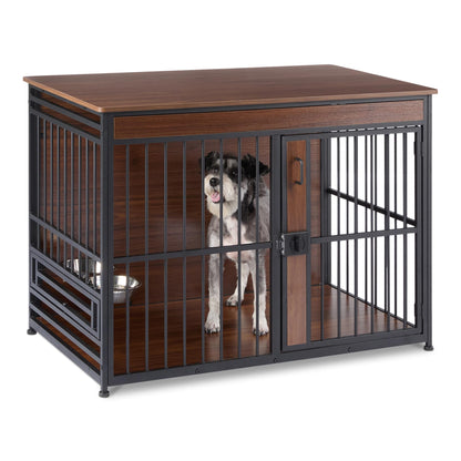 Furniture-Style Dog Crate for Indoor Living Spaces