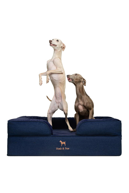 Cooling Gel Orthopedic Memory Foam Pet Bed with Washable Cover