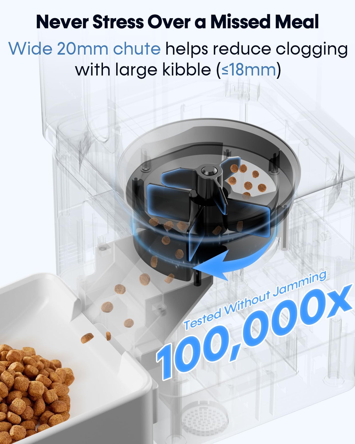 12L Automatic Dog Feeder with 1080P HD Camera
