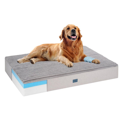 Veehoo Orthopedic Memory Foam Dog Bed for Senior Dogs, 7" Thick XL Dog Bed