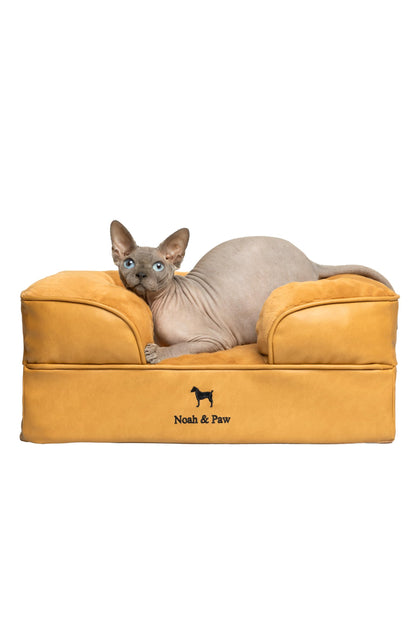 Cooling Gel Orthopedic Memory Foam Pet Bed with Washable Cover