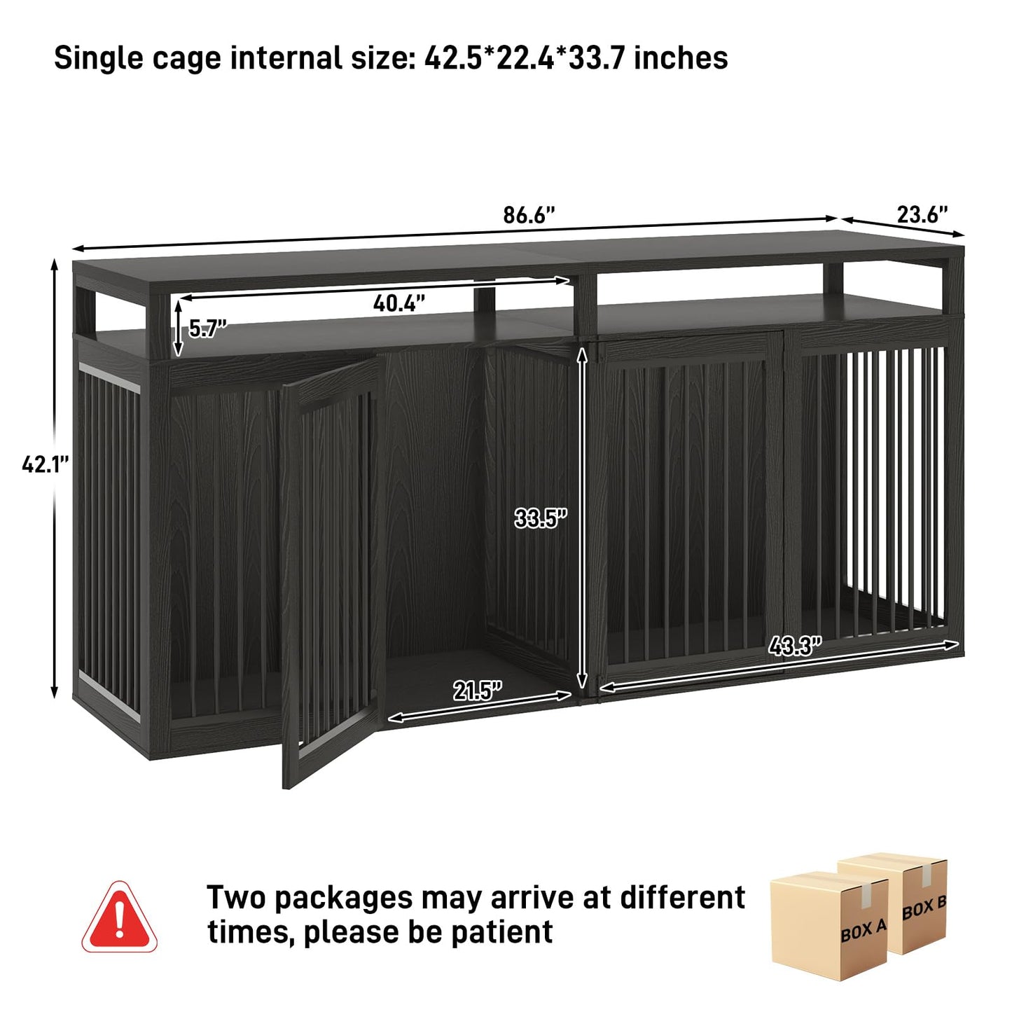 Wooden Dog Kennel Furniture
