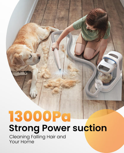 oneisall Dog Grooming Vacuum Kits with Clipper