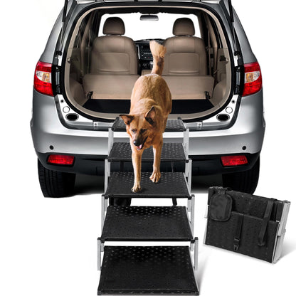 Portable Non-Slip Dog Ramp for Cars and SUVs up to 200 lbs