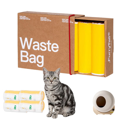 Furrytail Self-Cleaning Automatic Litter Box, Smart Litter Box