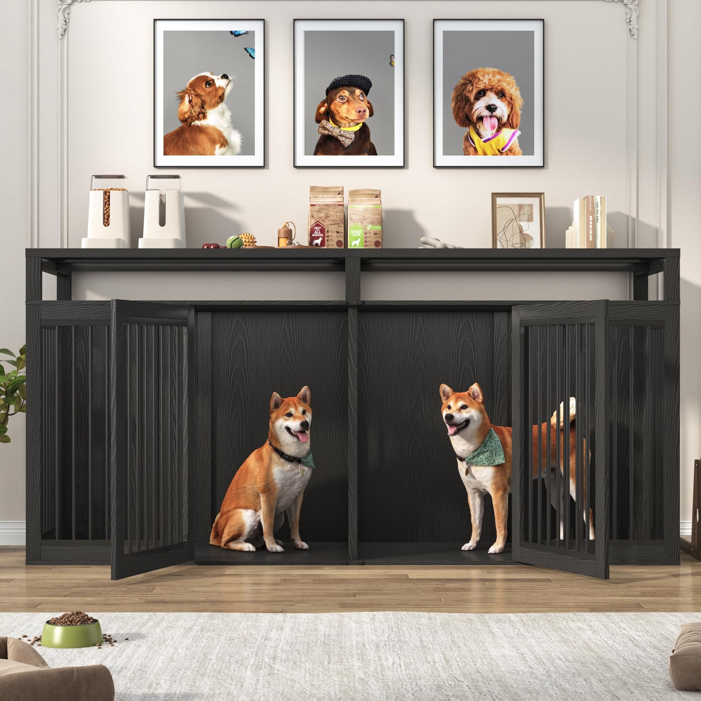 Wooden Dog Kennel Furniture