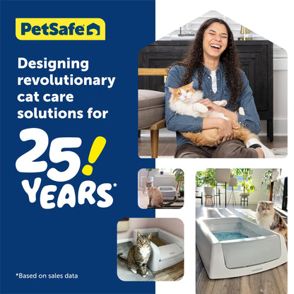 PetSafe ScoopFree Clumping Self-Cleaning Litter Box for Clumping Litter