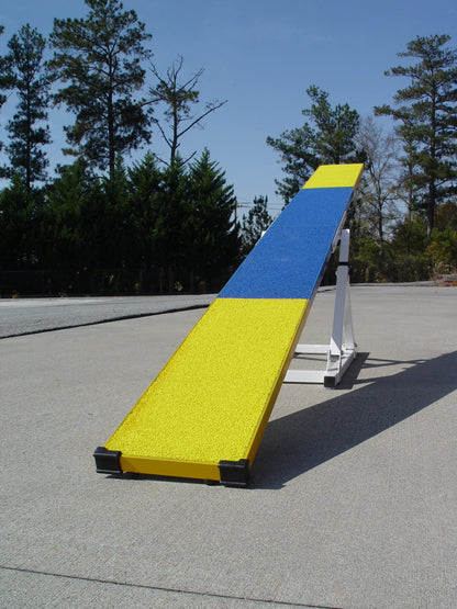DogSport 9' Dog Agility Teeter (See-Saw), Aluminium with Rubber Surface