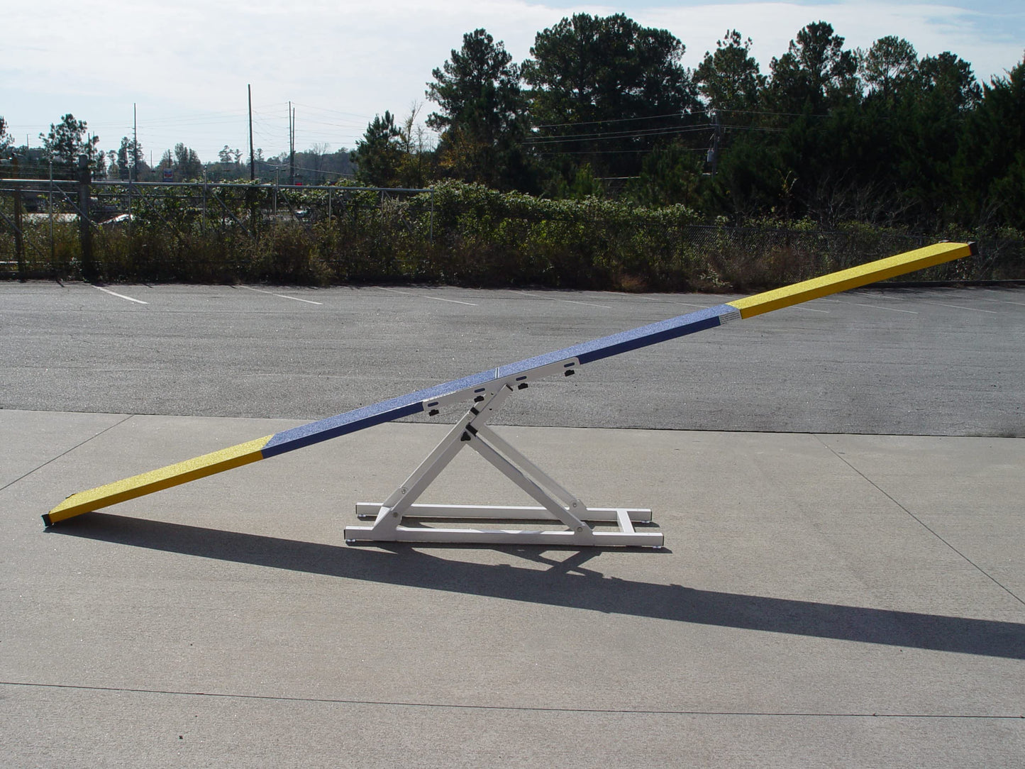 DogSport 9' Dog Agility Teeter (See-Saw), Aluminium with Rubber Surface